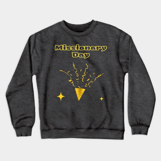 Indian Festivals - Missionary Day Crewneck Sweatshirt by Bharat Parv